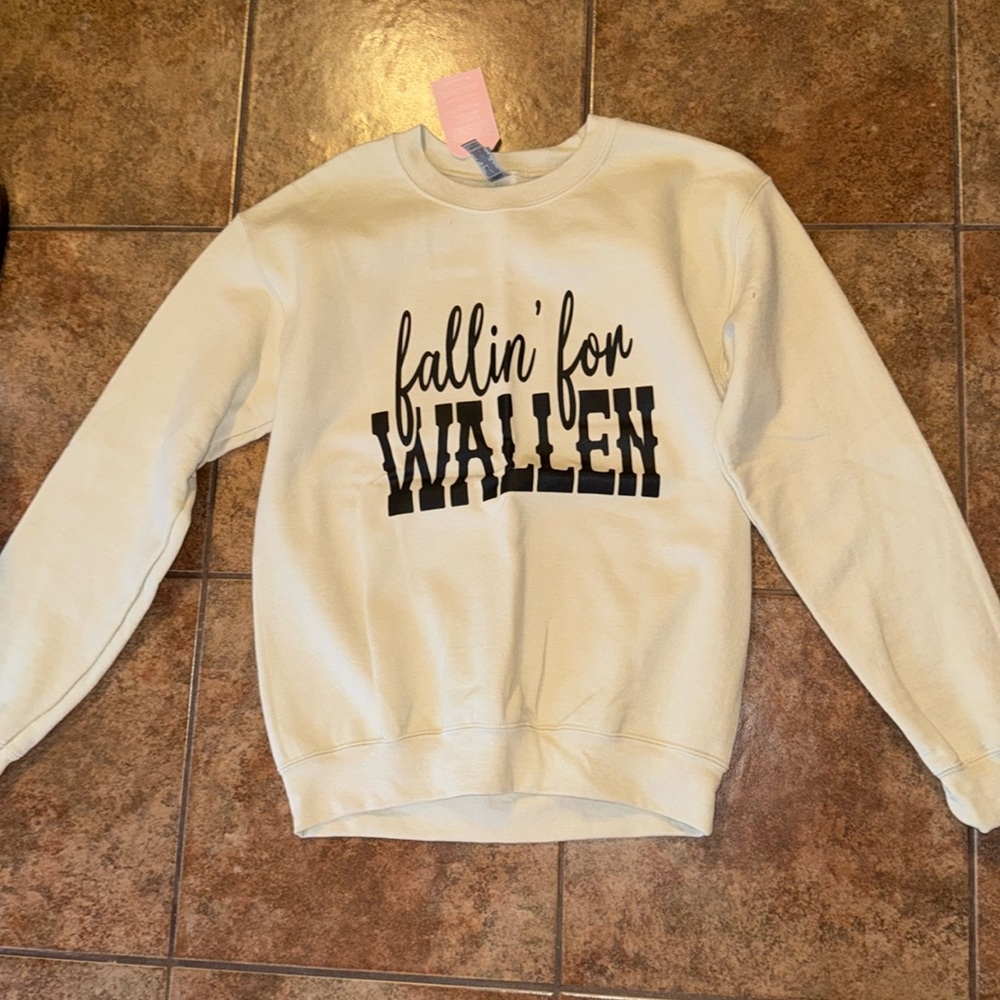 Fallin’ for Wallen Crewneck, small